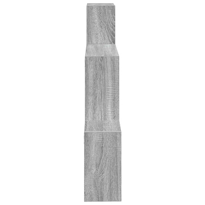 Wall Shelf Wall-Mounted Grey Sonoma 91.5 x 15 x 76 cm