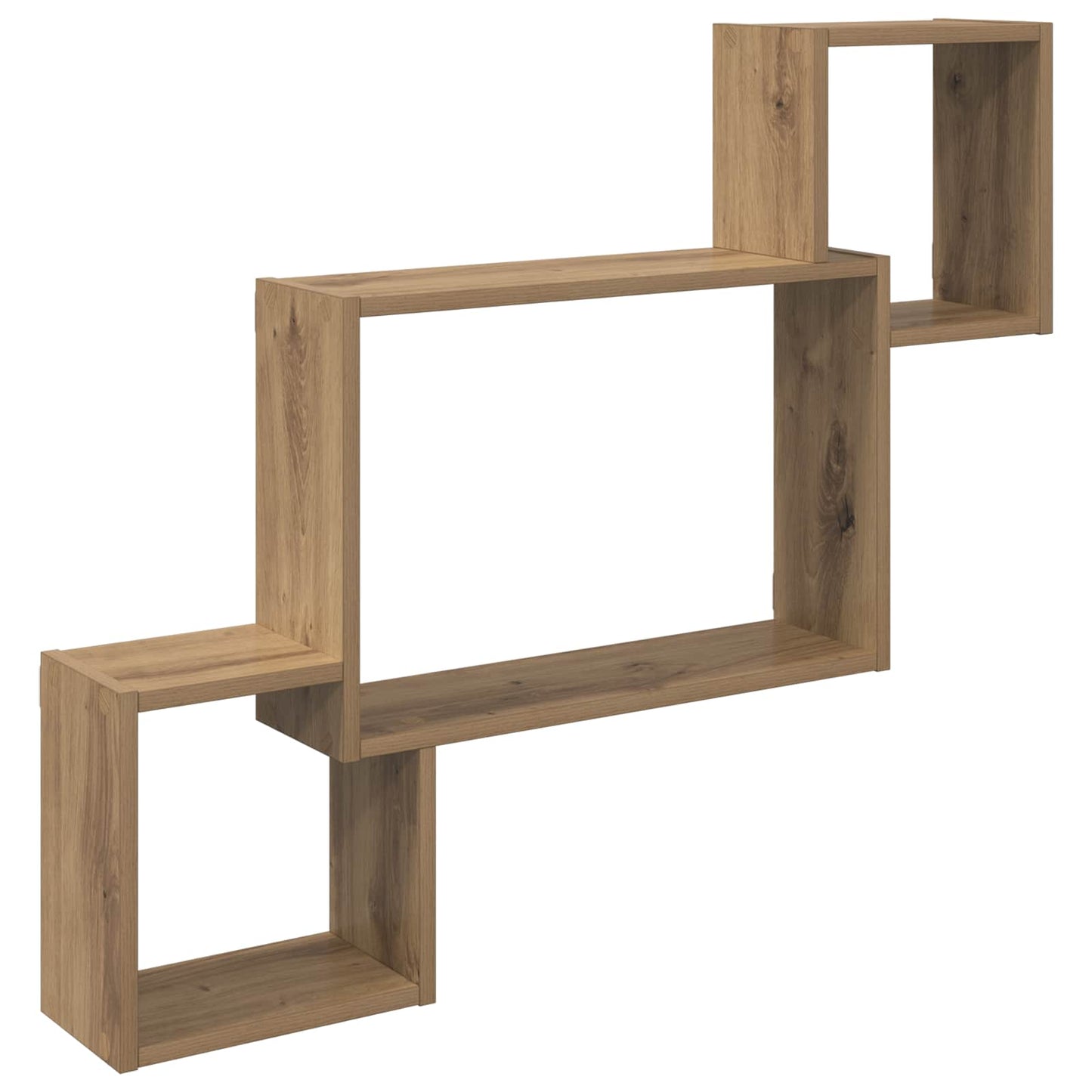 Wall Shelf Wall-Mounted Artisan Oak 91.5 x 15 x 76 cm