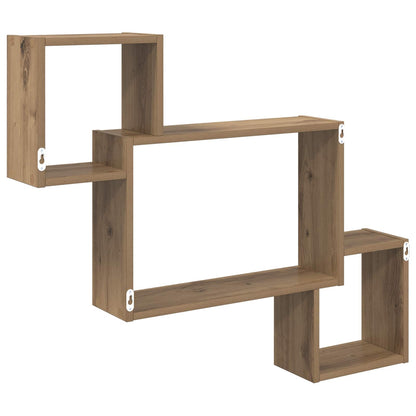Wall Shelf Wall-Mounted Artisan Oak 91.5 x 15 x 76 cm