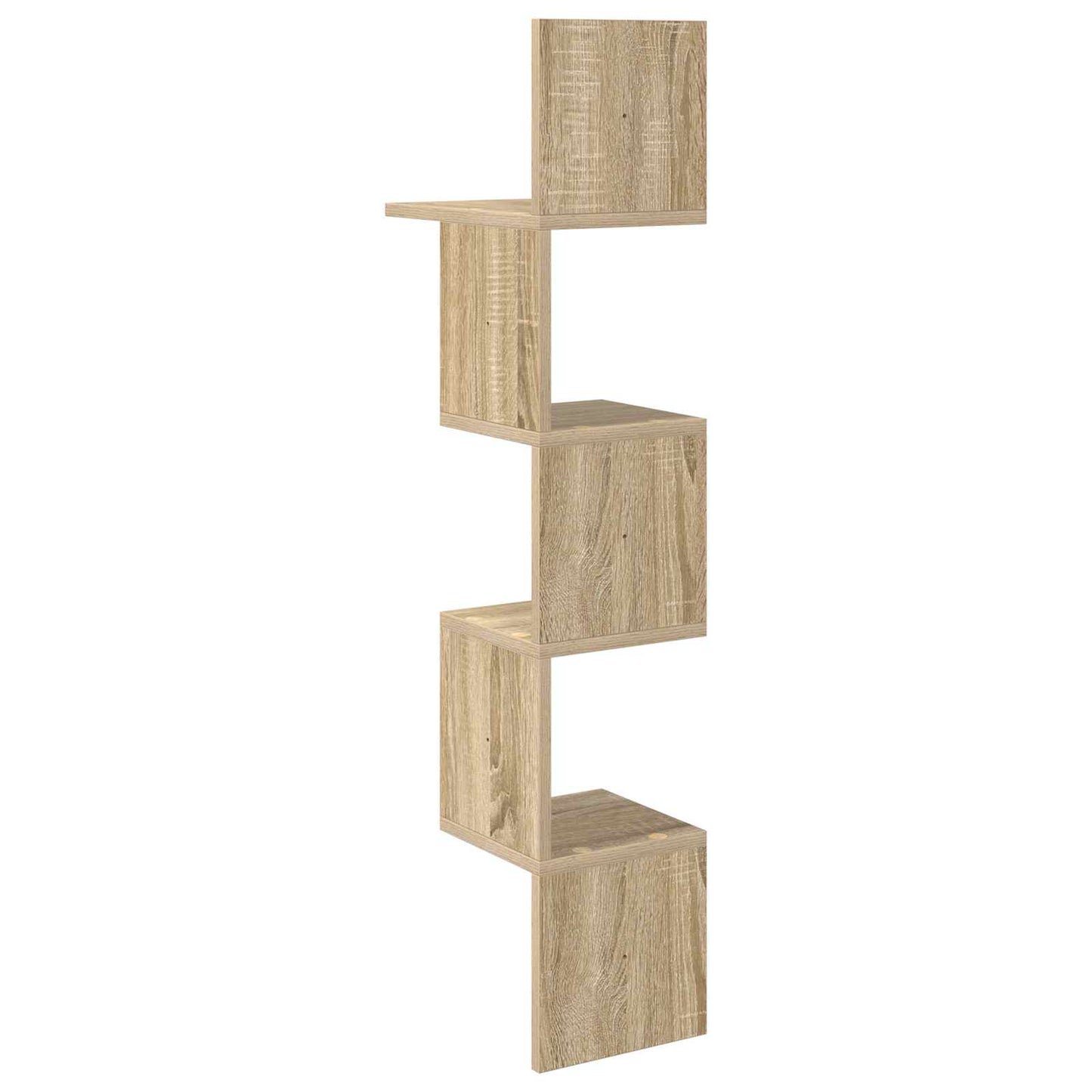 Wall Shelf Wall-Mounted Sonoma Oak 32 x 21 x107 cm