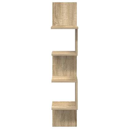 Wall Shelf Wall-Mounted Sonoma Oak 32 x 21 x107 cm