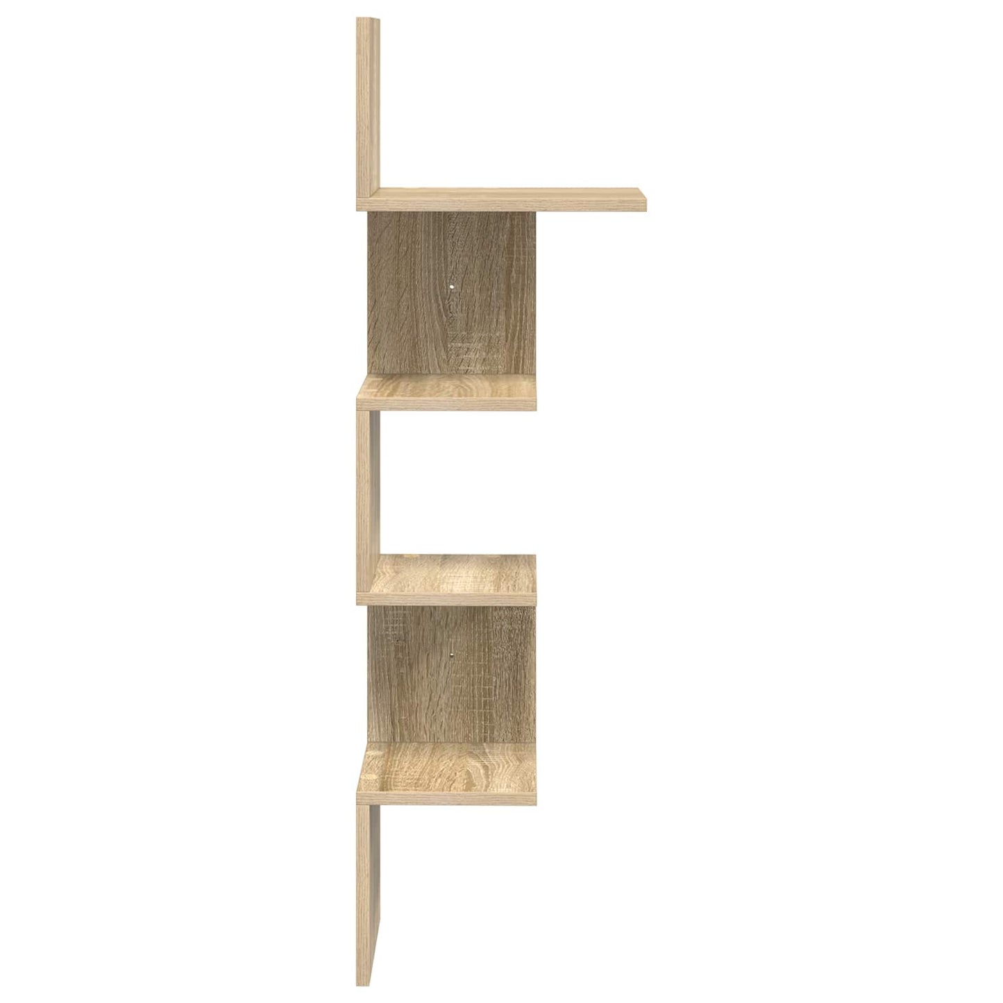 Wall Shelf Wall-Mounted Sonoma Oak 32 x 21 x107 cm