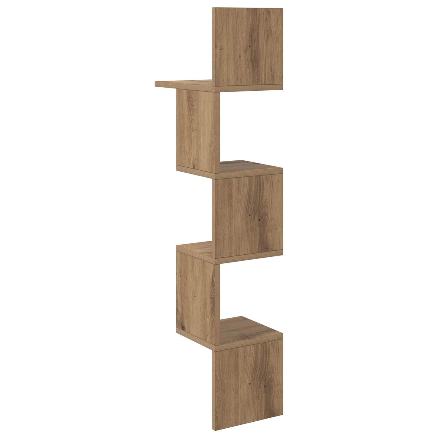 Wall Shelf Wall-Mounted Artisan Oak 32 x 21 x107 cm