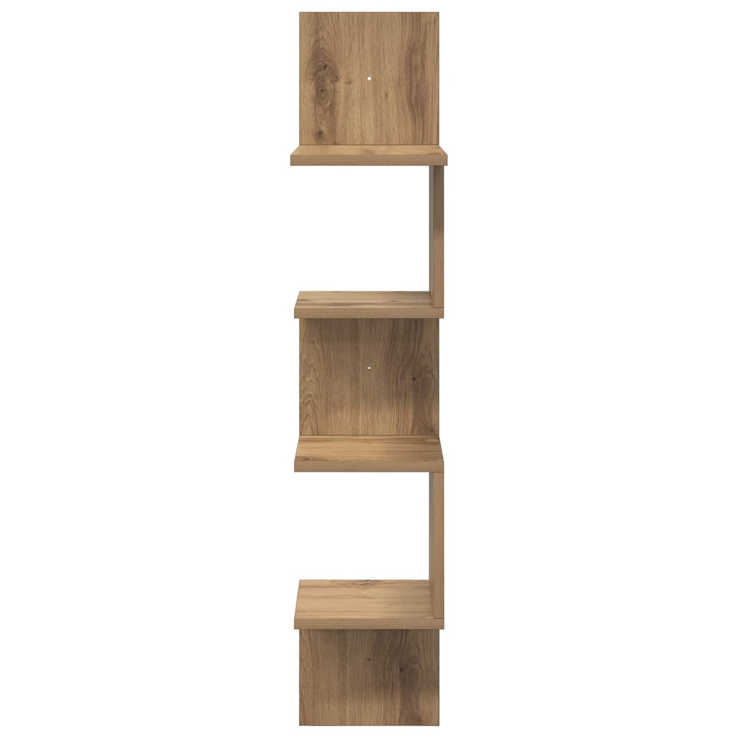 Wall Shelf Wall-Mounted Artisan Oak 32 x 21 x107 cm