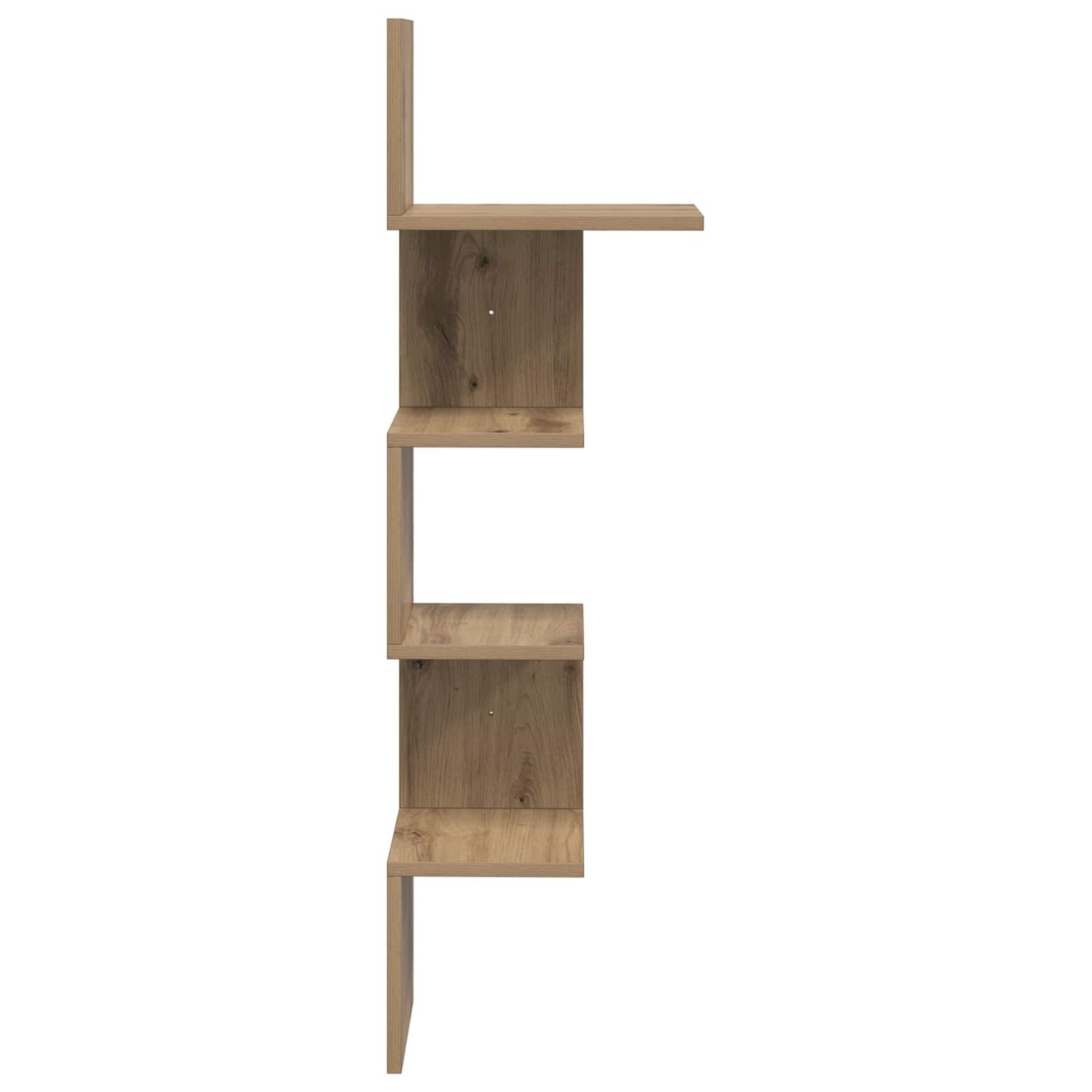Wall Shelf Wall-Mounted Artisan Oak 32 x 21 x107 cm