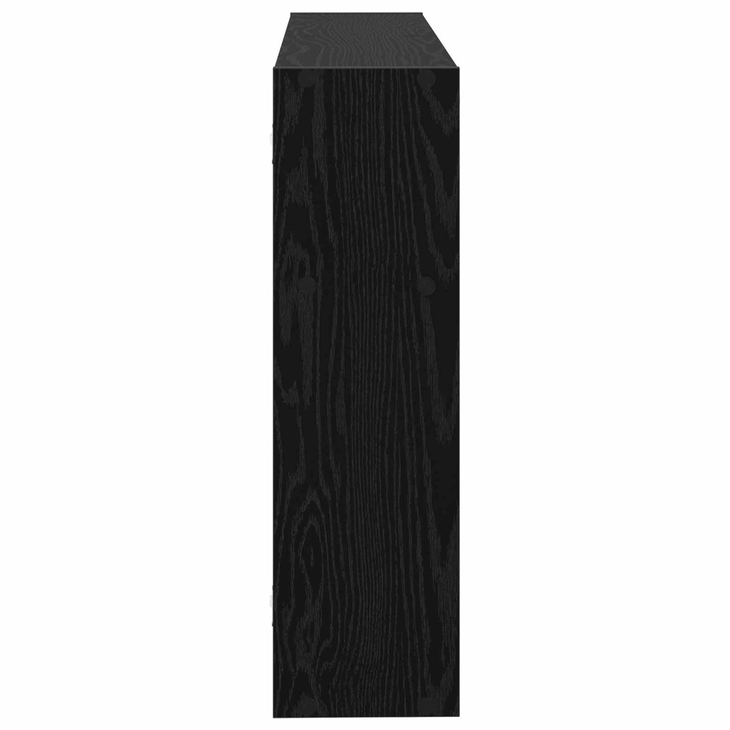 Wall Shelf Wall-Mounted Black Oak 95 x 20 x 69.5 cm