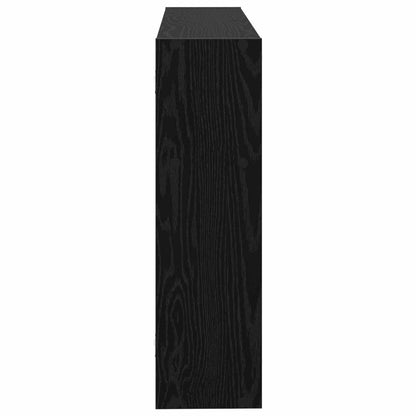 Wall Shelf Wall-Mounted Black Oak 95 x 20 x 69.5 cm