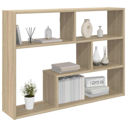 Wall Shelf Wall-Mounted Sonoma Oak 95 x 20 x 69.5 cm