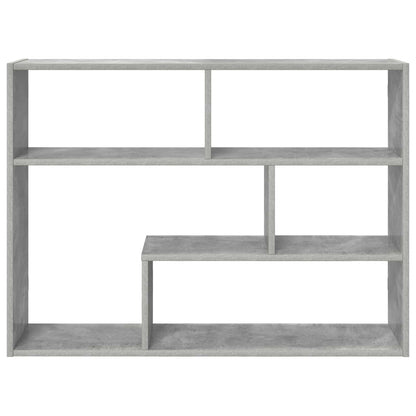 Wall Shelf Wall-Mounted Concrete Grey 95 x 20 x 69.5 cm