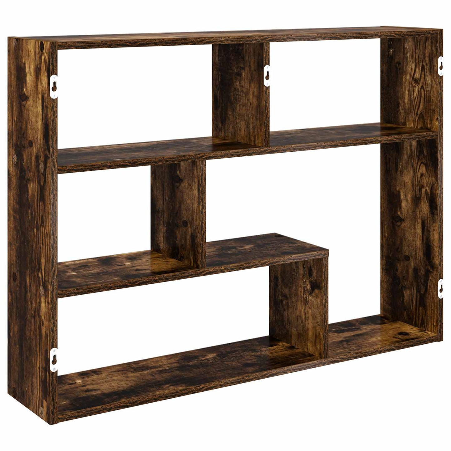 Wall Shelf Wall-Mounted Smoked Oak 95 x 20 x 69.5 cm