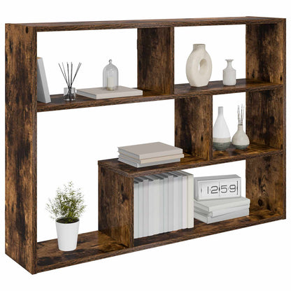 Wall Shelf Wall-Mounted Smoked Oak 95 x 20 x 69.5 cm
