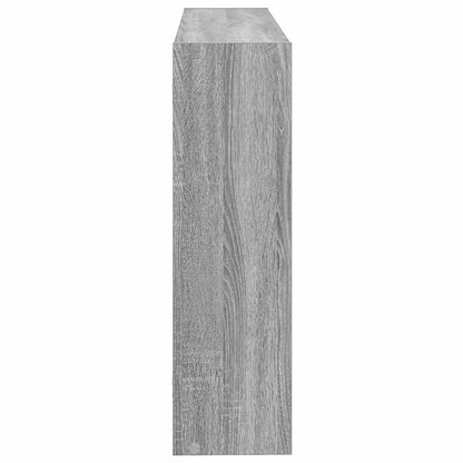 Wall Shelf Wall-Mounted Grey Sonoma 95 x 20 x 69.5 cm