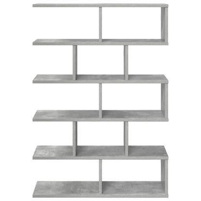 Wall Shelf Concrete Grey 70 x 20 x 100 cm Engineered Wood