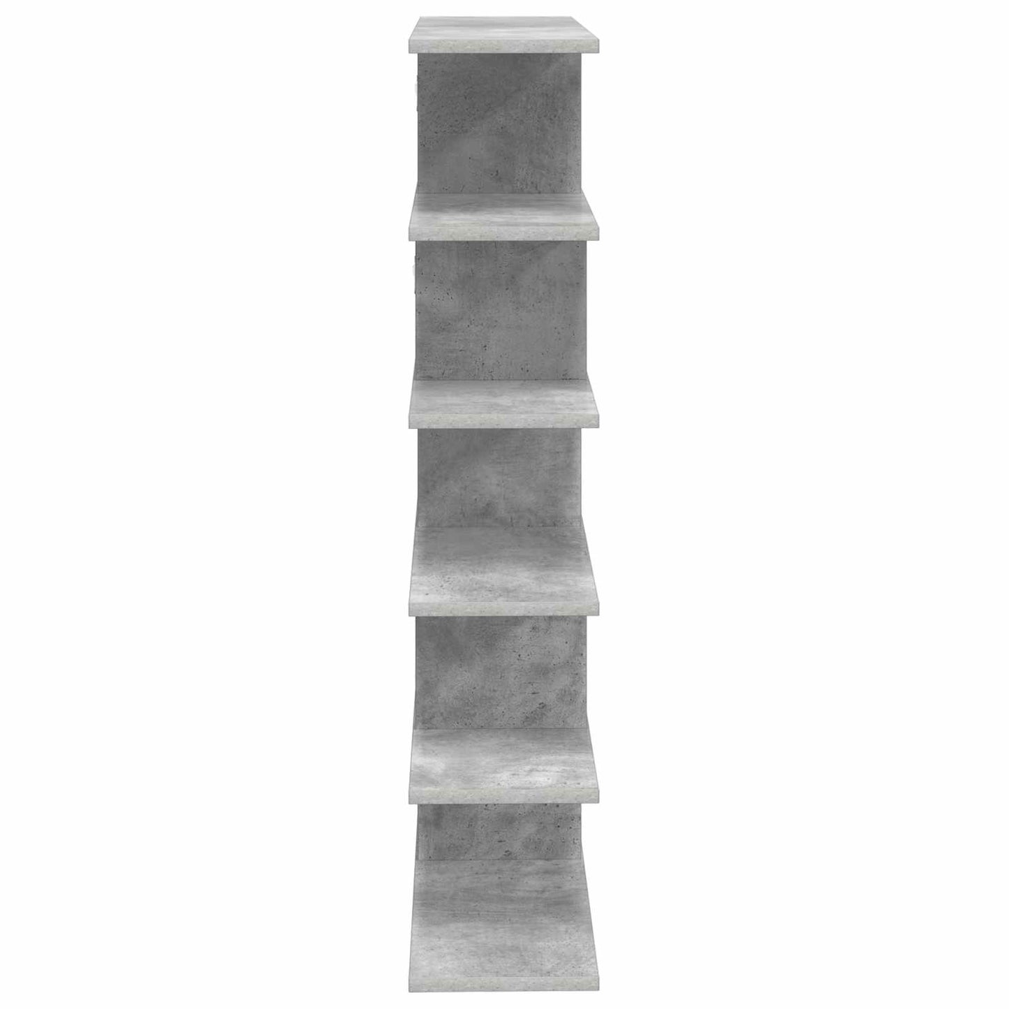 Wall Shelf Concrete Grey 70 x 20 x 100 cm Engineered Wood