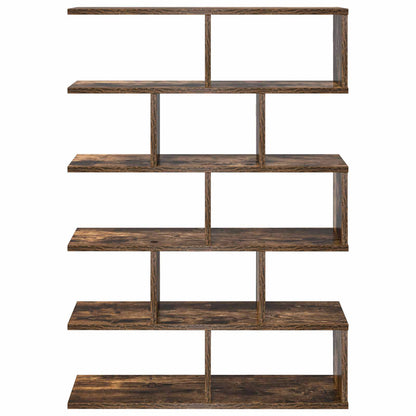 Wall Shelf Smoked Oak 70 x 20 x 100 cm Engineered Wood
