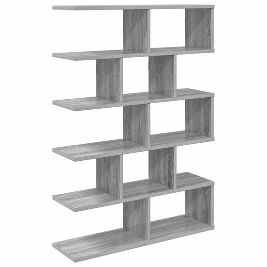 Wall Shelf Grey Sonoma 70 x 20 x 100 cm Engineered Wood