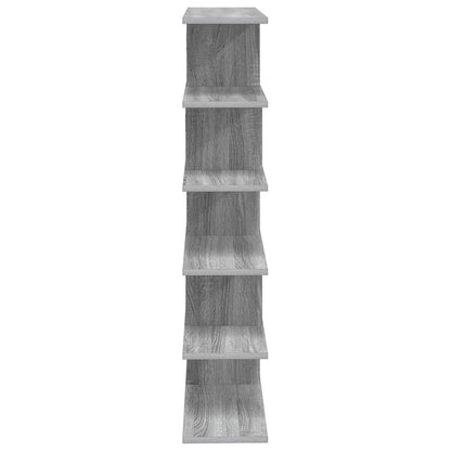 Wall Shelf Grey Sonoma 70 x 20 x 100 cm Engineered Wood