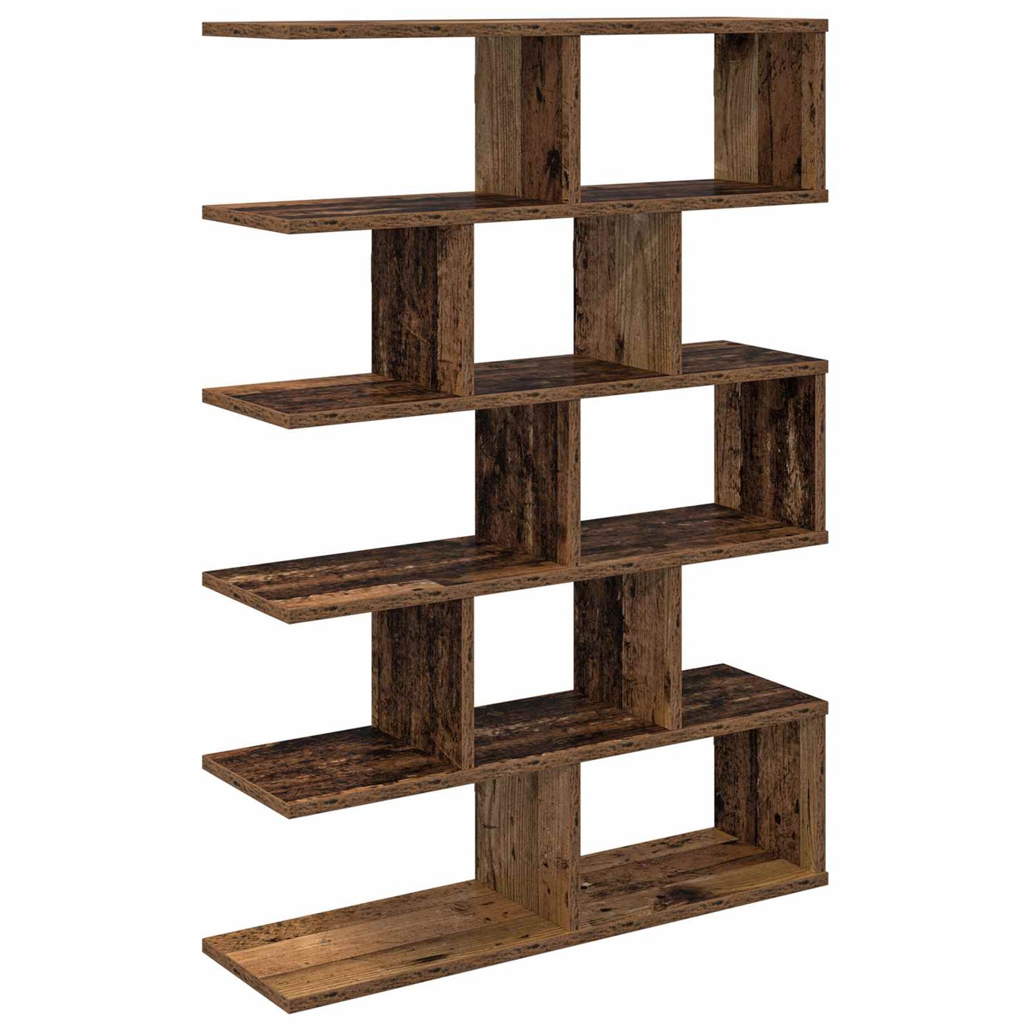 Wall Shelf Old Wood 70 x 20 x 100 cm Engineered Wood