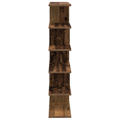 Wall Shelf Old Wood 70 x 20 x 100 cm Engineered Wood