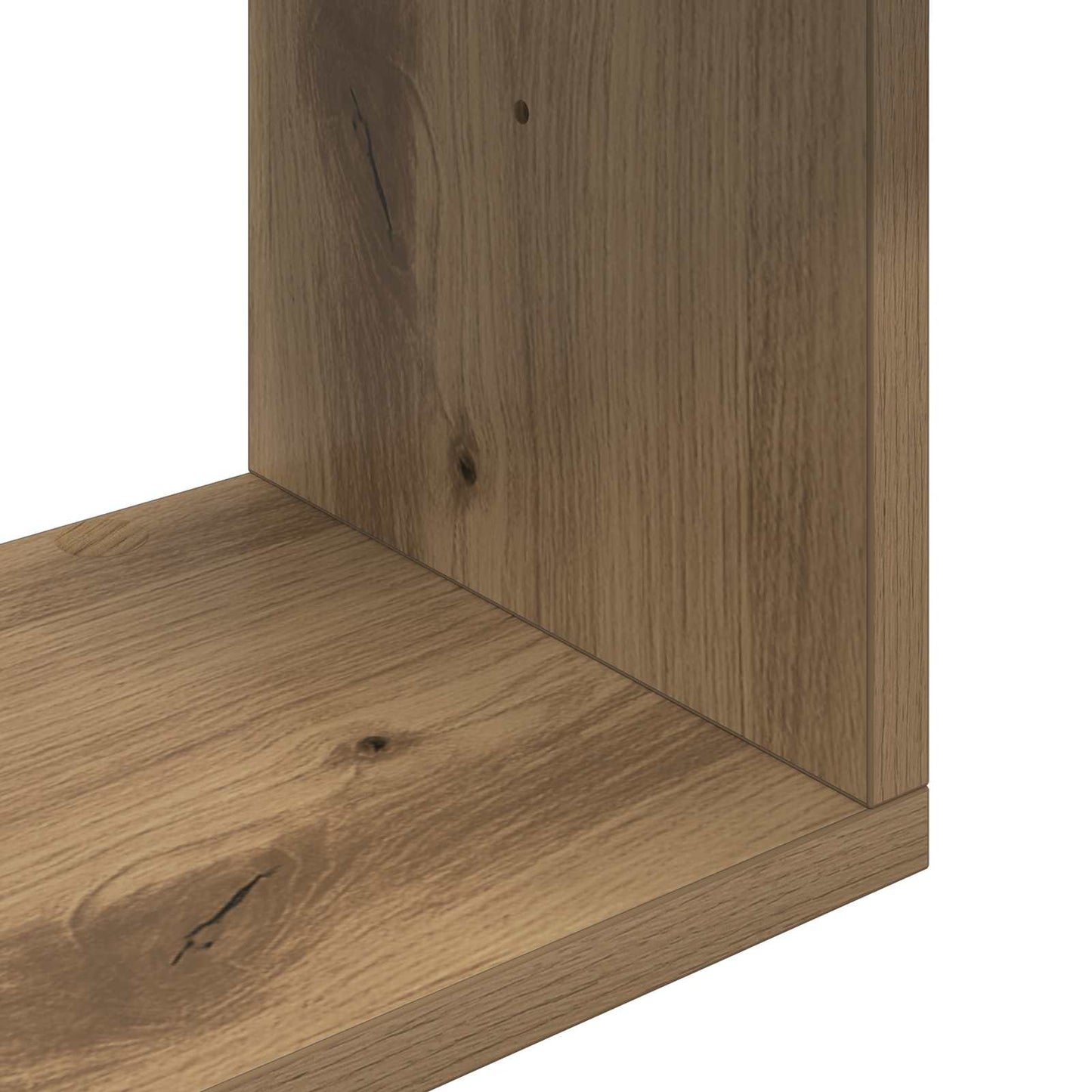 Wall Shelf Artisan Oak 70 x 20 x 100 cm Engineered Wood