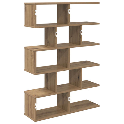 Wall Shelf Artisan Oak 70 x 20 x 100 cm Engineered Wood