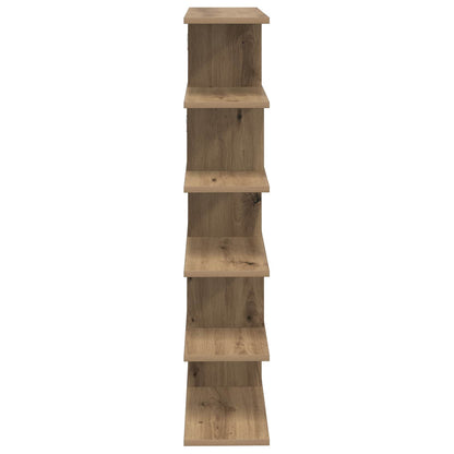 Wall Shelf Artisan Oak 70 x 20 x 100 cm Engineered Wood