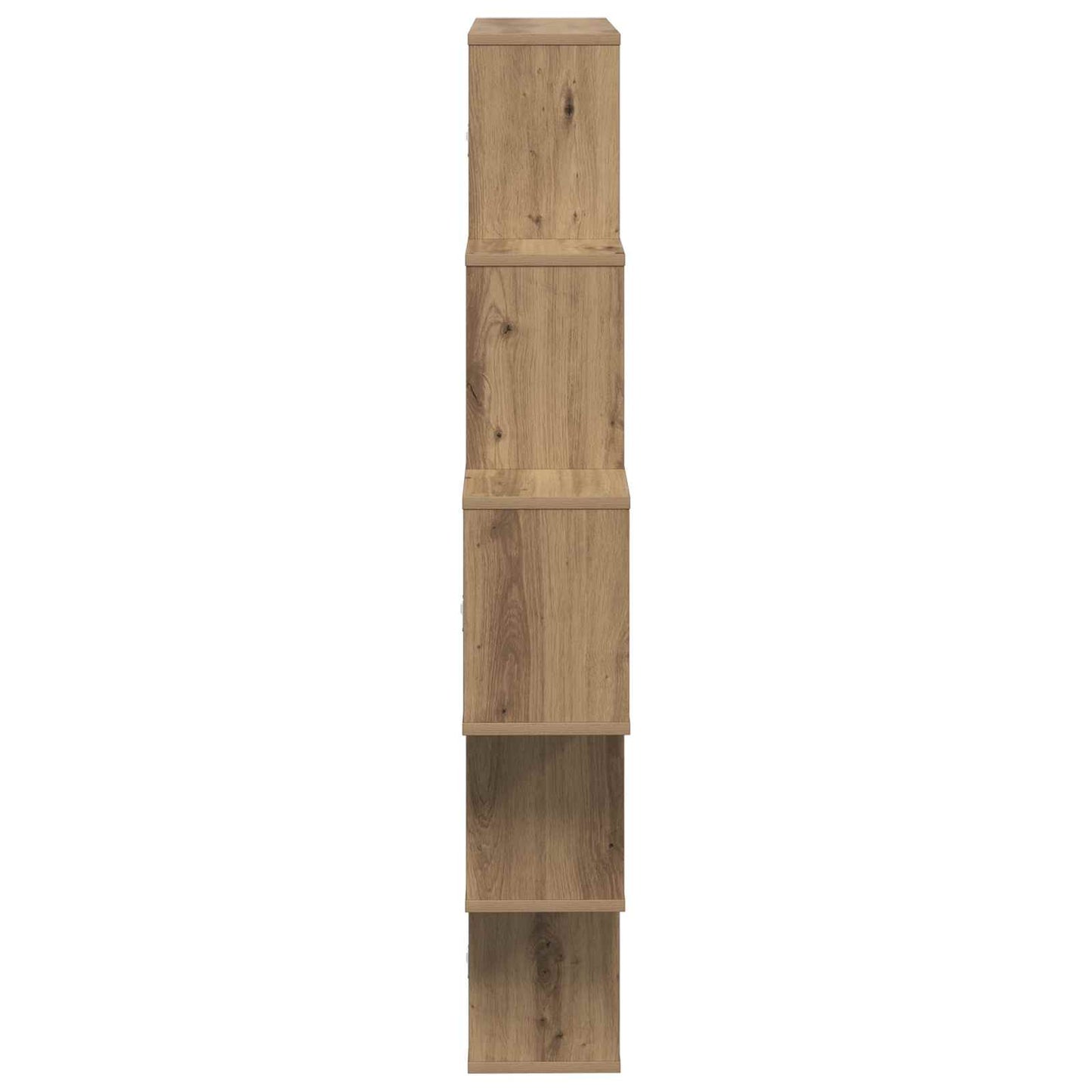 Wall Shelf Artisan Oak 120 x 20 x 136 cm Engineered Wood