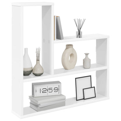 Wall Shelf White 60 x 11 x 60 cm Engineered Wood