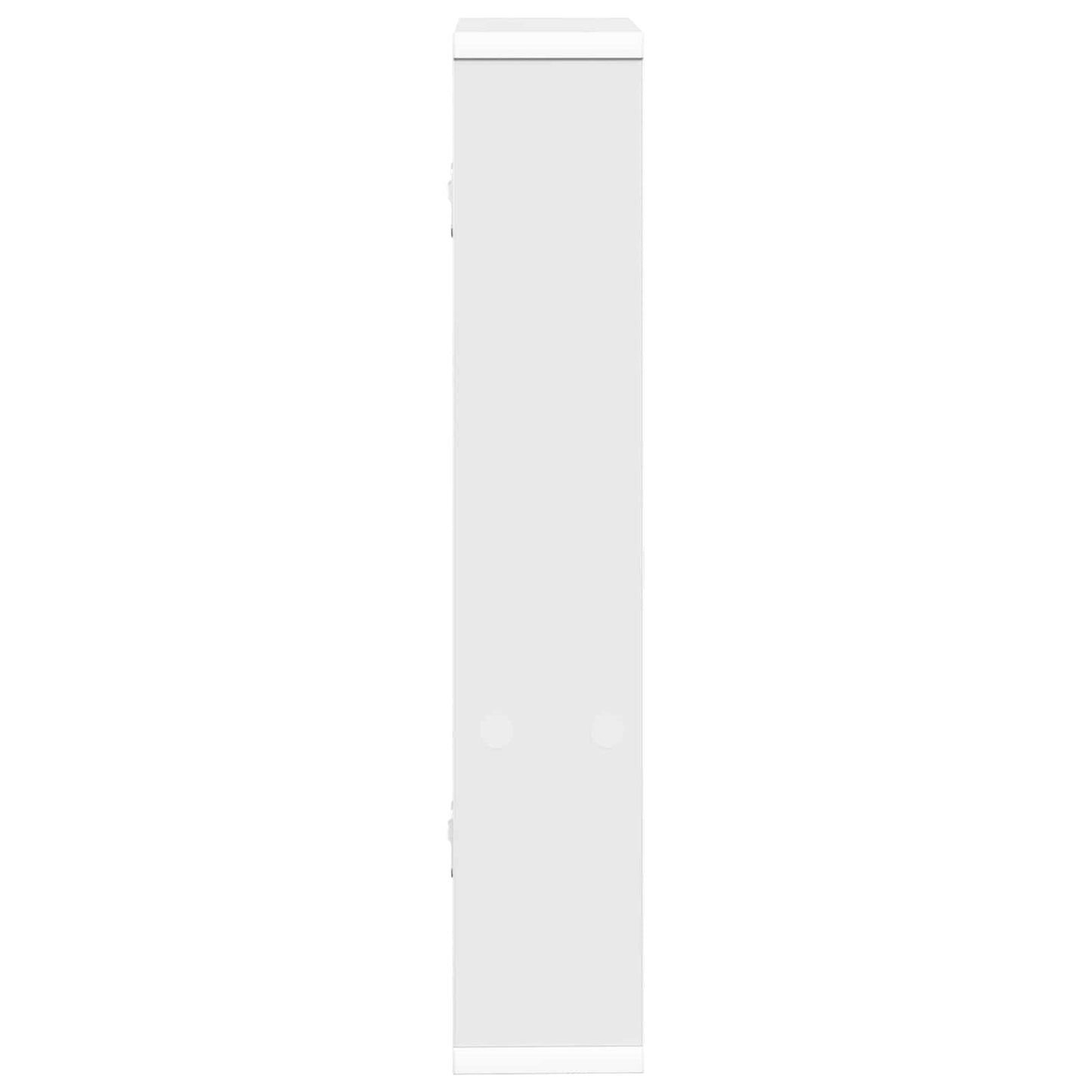 Wall Shelf White 60 x 11 x 60 cm Engineered Wood