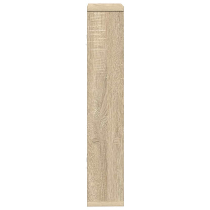 Wall Shelf Sonoma Oak 60 x 11 x 60 cm Engineered Wood