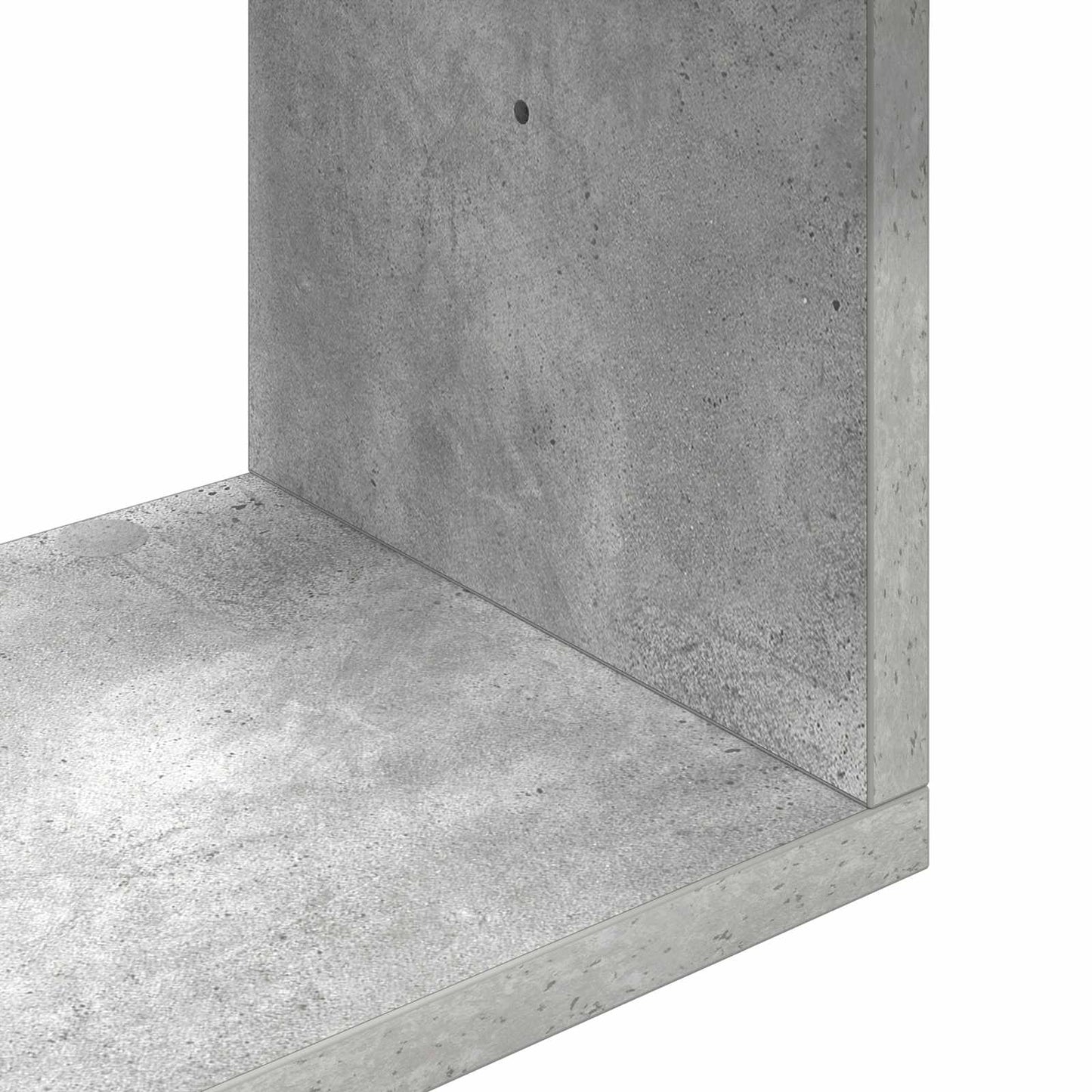 Wall Shelf Concrete Grey 60 x 11 x 60 cm Engineered Wood