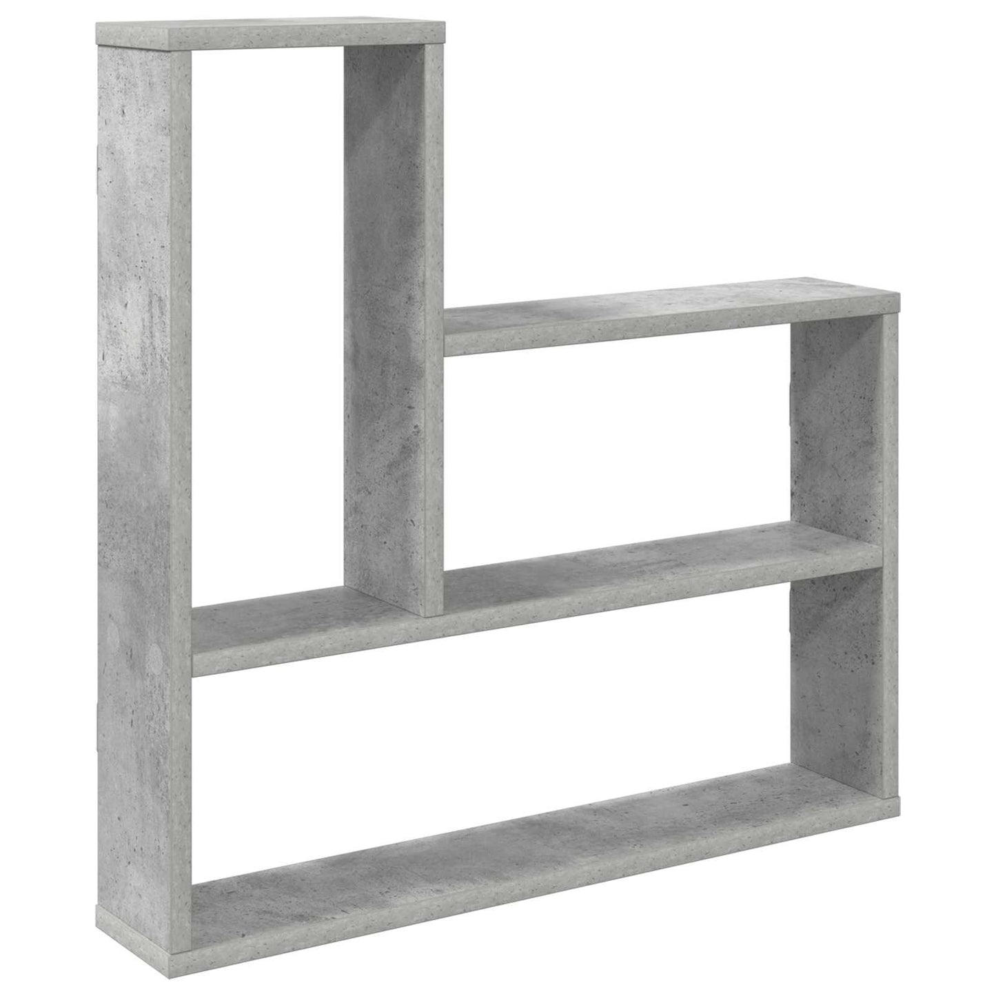 Wall Shelf Concrete Grey 60 x 11 x 60 cm Engineered Wood