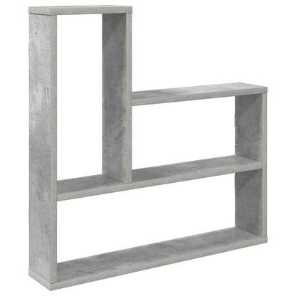 Wall Shelf Concrete Grey 60 x 11 x 60 cm Engineered Wood