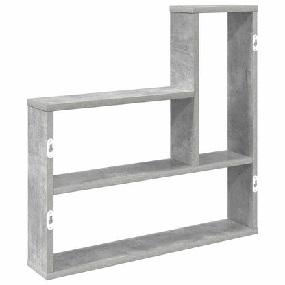 Wall Shelf Concrete Grey 60 x 11 x 60 cm Engineered Wood