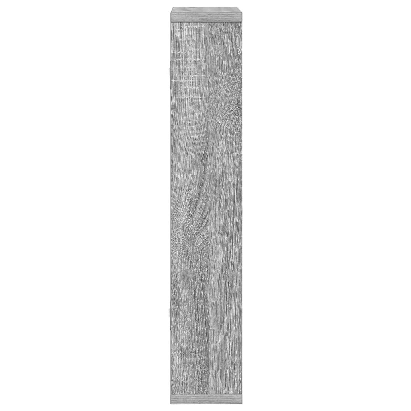 Wall Shelf Grey Sonoma 60 x 11 x 60 cm Engineered Wood