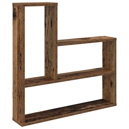 Wall Shelf Old Wood 60 x 11 x 60 cm Engineered Wood