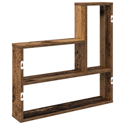 Wall Shelf Old Wood 60 x 11 x 60 cm Engineered Wood