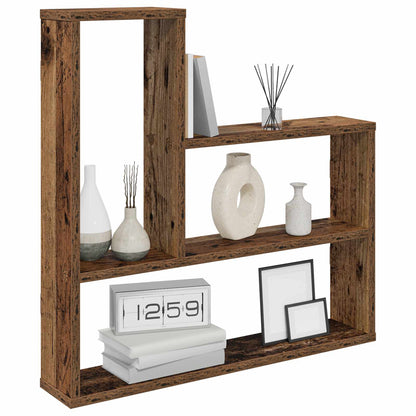 Wall Shelf Old Wood 60 x 11 x 60 cm Engineered Wood