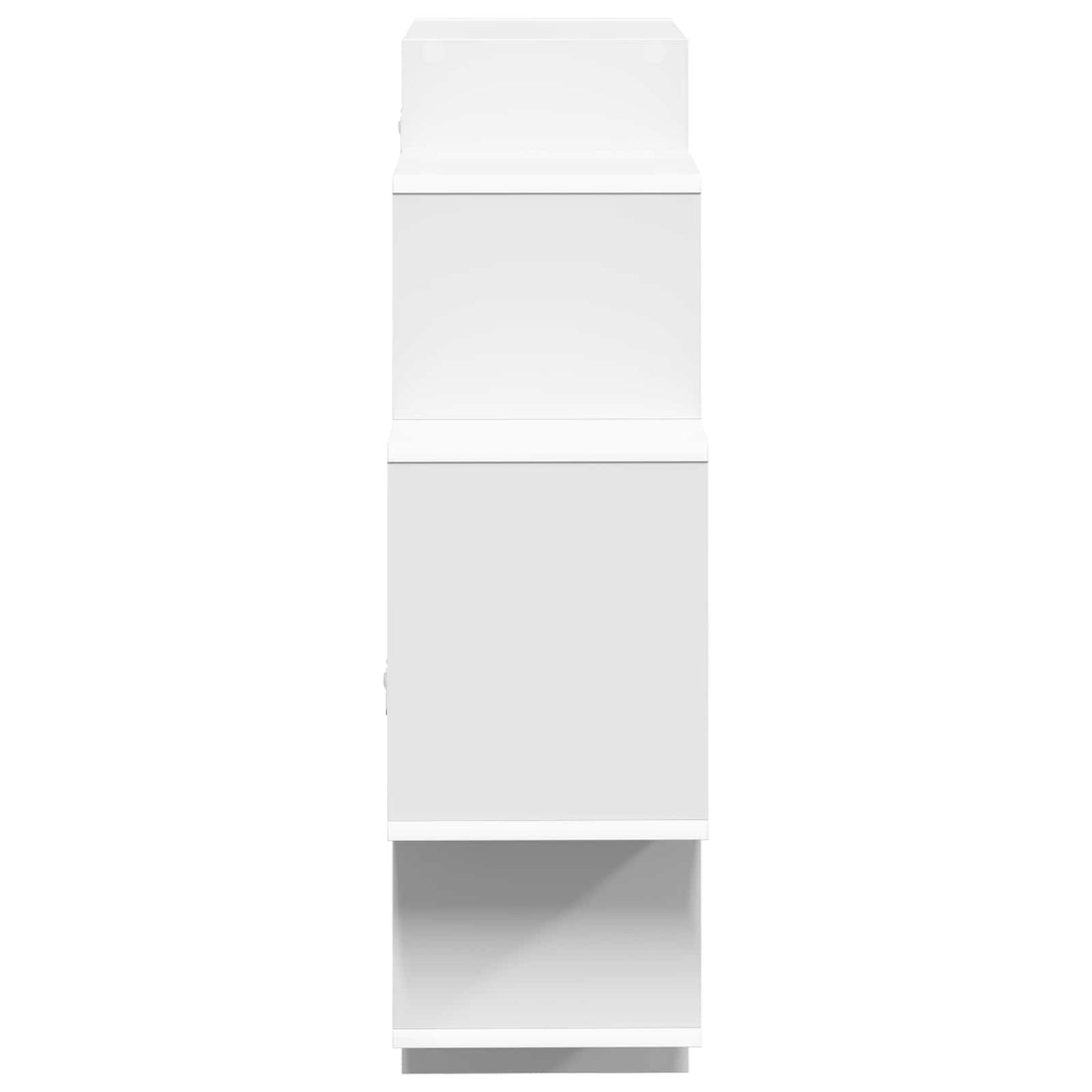 Wall Shelf White 90 x 25 x 90 cm Engineered Wood
