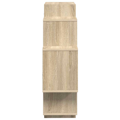 Wall Shelf Sonoma Oak 90 x 25 x 90 cm Engineered Wood
