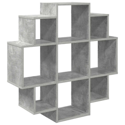 Wall Shelf Concrete Grey 90 x 25 x 90 cm Engineered Wood