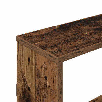 Wall Shelf Old Wood 122 x 18 x 60 cm Engineered Wood