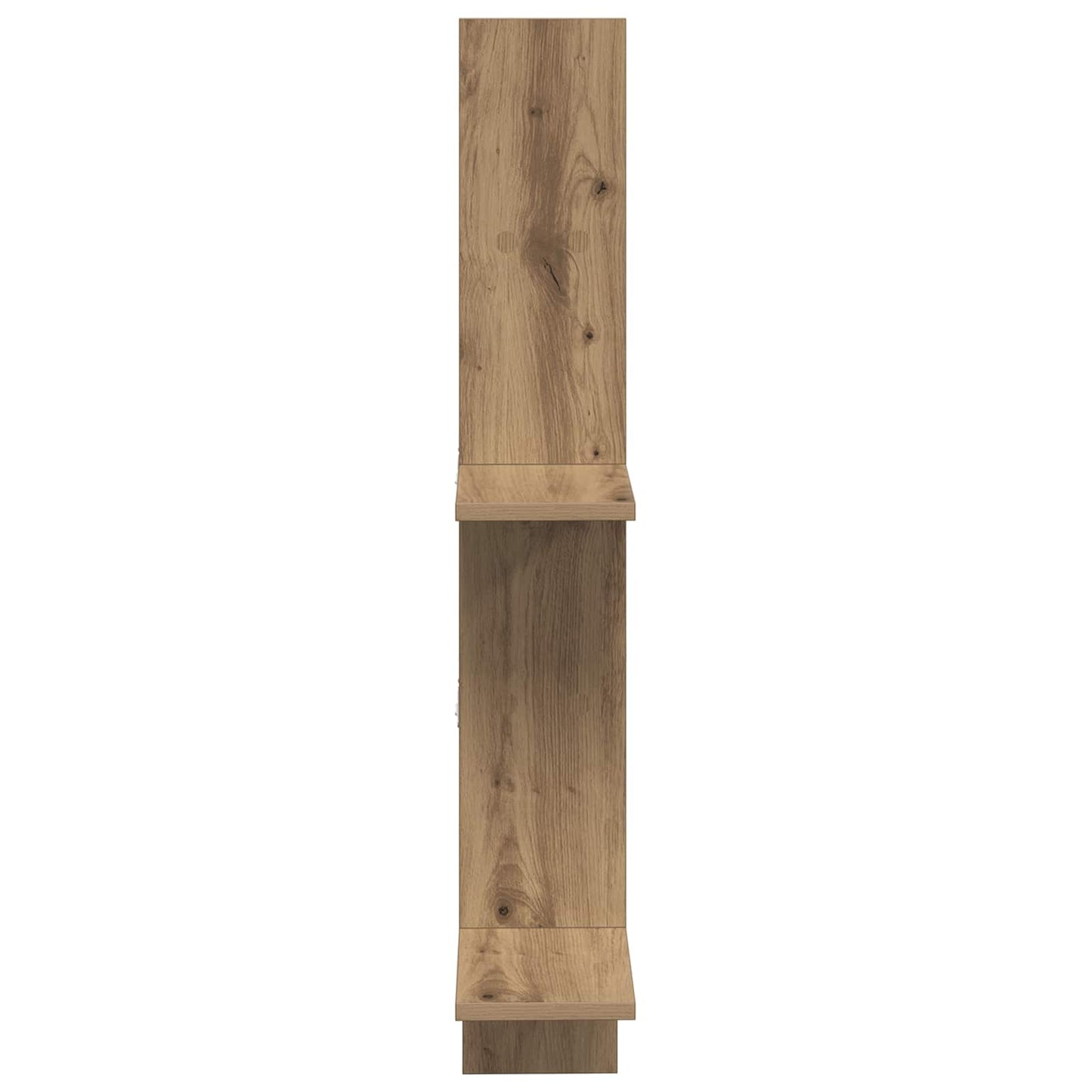 Wall Shelf Artisan Oak 61 x 15 x 102 cm Engineered Wood