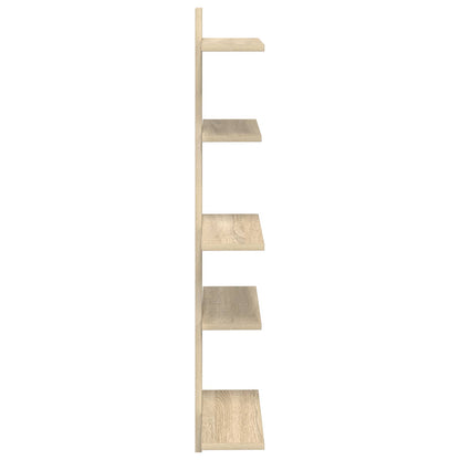 Wall Floating Shelf Sonoma Oak 48.5 x 15 x 101 cm