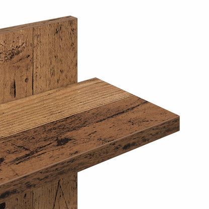 Wall Floating Shelf Old Wood 48.5 x 15 x 101 cm Engineered Wood
