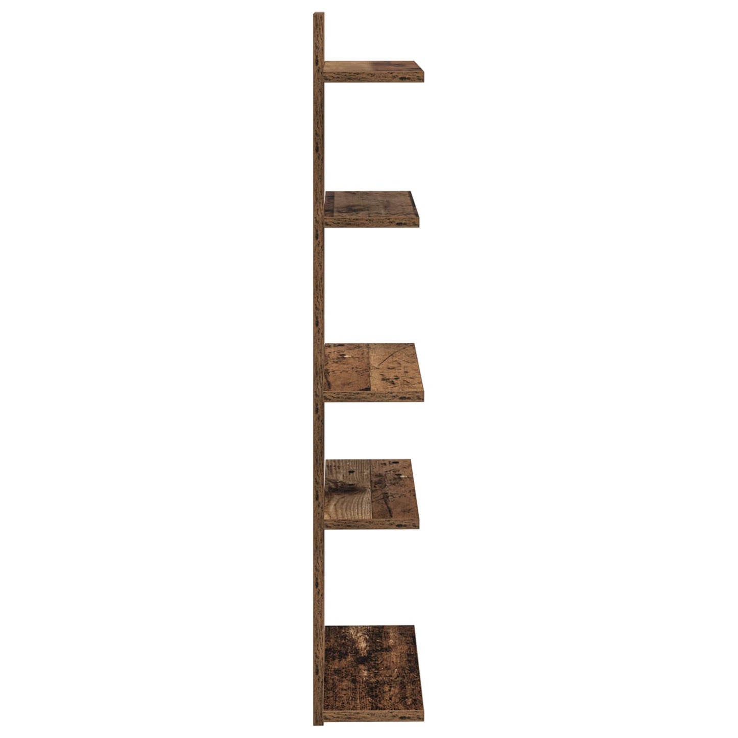Wall Floating Shelf Old Wood 48.5 x 15 x 101 cm Engineered Wood