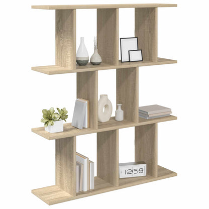 Wall Shelf Sonoma Oak 80 x 20 x 96 cm Engineered Wood