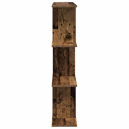 Wall Shelf Old Wood 80 x 20 x 96 cm Engineered Wood