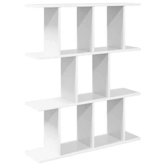 Wall Shelf White 102 x 20 x 96 cm Engineered Wood