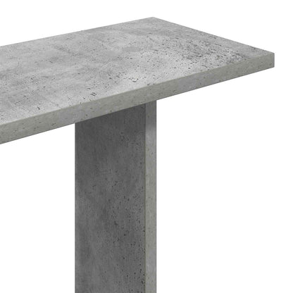 Wall Shelf Concrete Grey 102 x 20 x 96 cm Engineered Wood